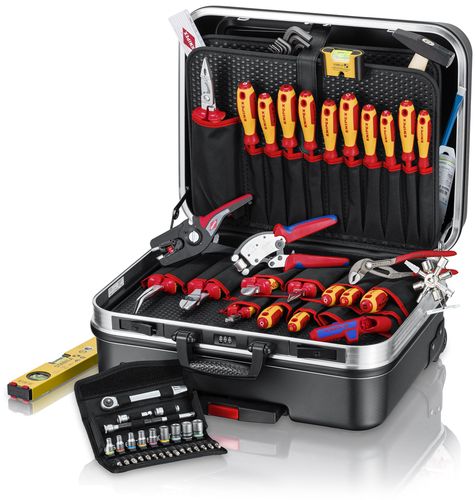 KNIPEX 00 21 06 Tool Case "BIG Basic Move" ElectricPlus 68 parts 515 mm 00 21 06 4003773086260