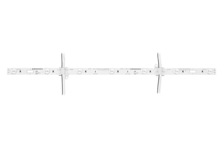 LED modulis BERGMEN Ultra-Board 13, 12VDC, 10,92W, 1200lm, 180°, 13x3030 SMD, IP20, šaltai balta, 6500K 01-001-074-04-10