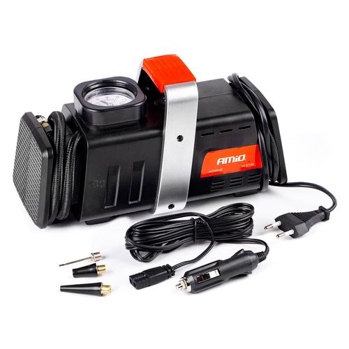 Car Air compressor 12V/230V Acomp-02, AMiO 5903293011348