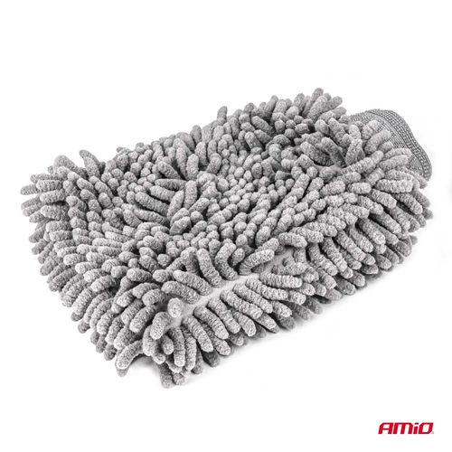 Microfiber cleaning gloves Cwash-09, AMiO 5903293017500