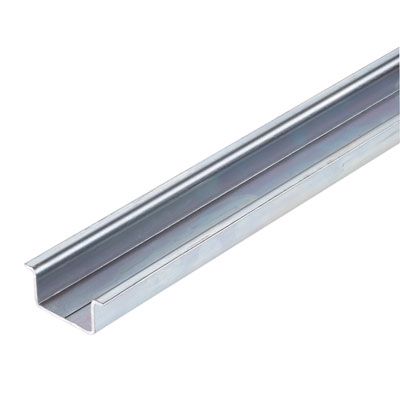 Terminal rail, without slot, Accessories, 35 x 15 x 35 mm, Steel, galvanic zinc plated and passivated Weidmuller 0498000000 04008190042493