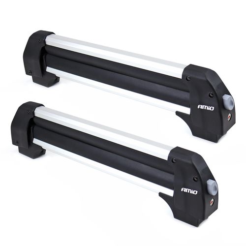 Ski snowboard roof rack short 570mm SSR-01S AMiO-02590, AMiO 5903293025901