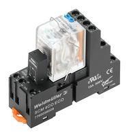 POWER RELAY, 4PDT, 5A, 250V, DIN RAIL DRMKIT 220VDC 4CO LD/PB