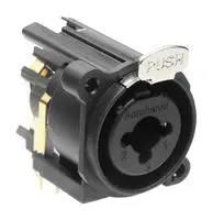 XLR CONN, R/A RCPT, 10POS, PANEL/PCB ACJC10AH BULK
