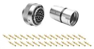 CIRCULAR CONNECTOR, PLUG, 28POS, CABLE RT062028SNH03SS-K