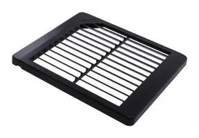 EXHAUST GRILL, 101.6MM, ABS, BLACK TG4B