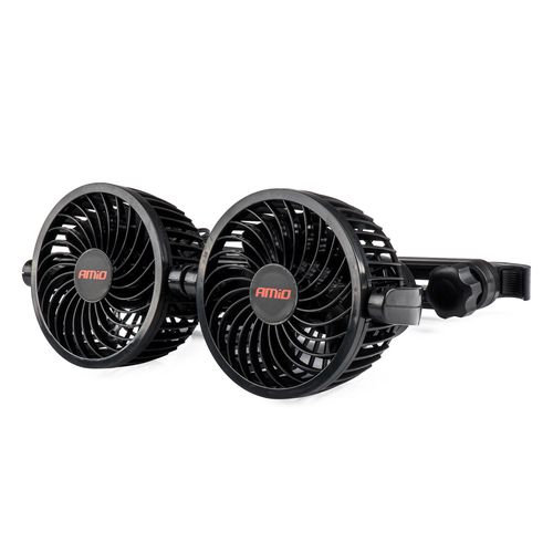 Car fan for headrest 2x4" 12V, AMiO 5903293030080