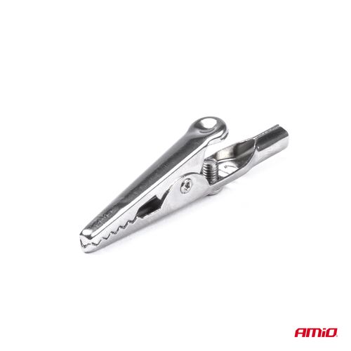 Krokodilinės jungtys su apsauga 50mm 25A, 2vnt, AMiO AMIO-03045 5903293030455