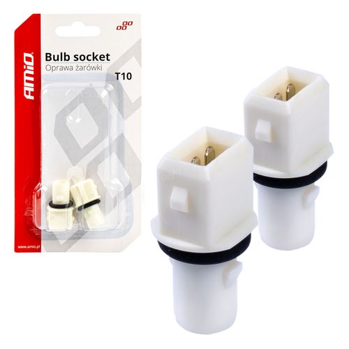Bulb socket T10, AMiO 5903293030479
