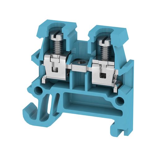 Feed-through terminal block, Screw connection, 1.5 mm², 250 V, 17.5 A, Number of connections: 2 Weidmuller 0340480000 04008190075378