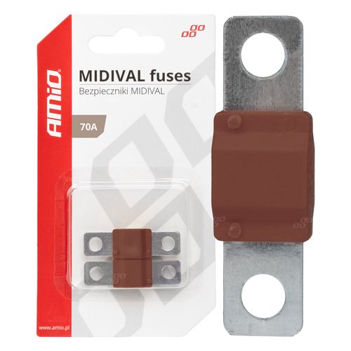 Car MIDIVAL fuses 70A AMIO-03477, AMiO 5903293034774