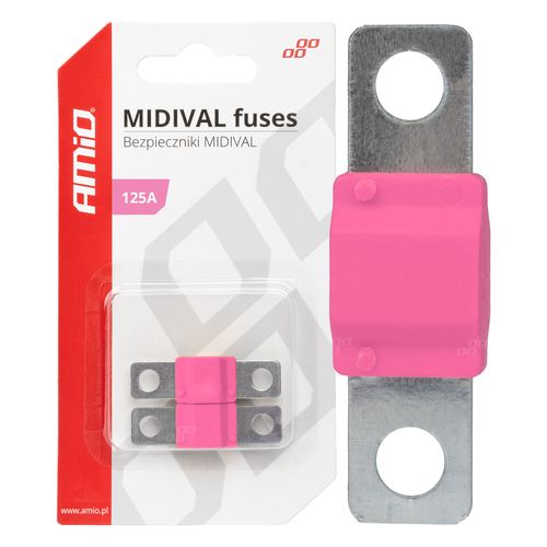Car MIDIVAL fuses 125A AMIO-03480, AMiO 5903293034804
