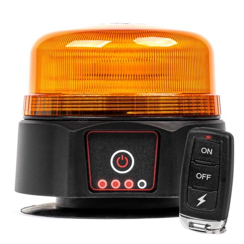 Wireless LED warning lamp with remote R65 R10 12/24V AMIO-03932, AMiO 5903293039328