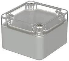 SMALL ENCLOSURE, PC, GREY/CLEAR 02205400