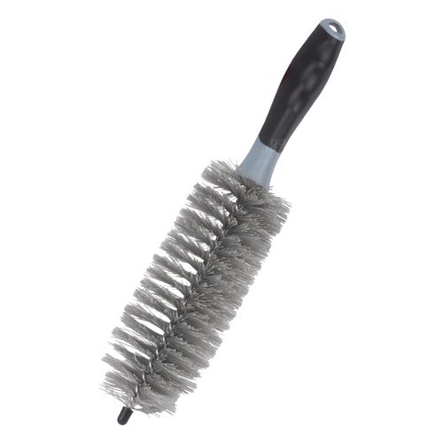 Wheel rim cleaning brush for wheel hubcaps detailing narrow 32.5 cm AMIO-04023, AMiO 5903293040232