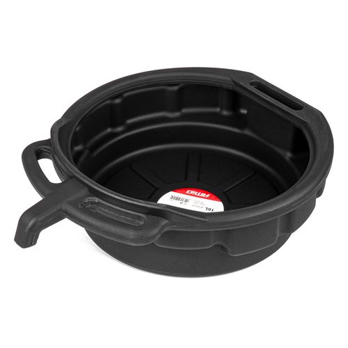 Oil drain pan with funnel 16L, 56cm AMIO-04053, AMiO 5903293040539