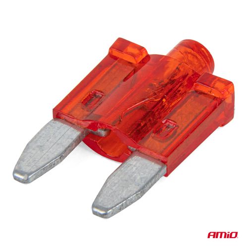 Automobilinių MINI saugiklių komplektas su LED indikacija, AMIO AMIO-04340 5903293043400