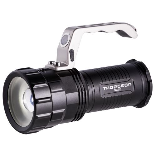 Torch LED 10W CREE, 800lm, rechargeable 3x2300mAh 18650 Battery, THORGEON THORGEON-06002 4751029890894