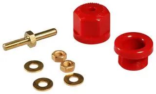 TEST RECEPTACLE, PIN-RECEPTACLE, 50A, WW, RED RP50GR.