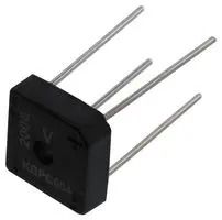 BRIDGE RECTIFIER, SINGLE PHASE, 6A, 400V THOUGH HOLE VS-KBPC604