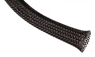 SLEEVING, EXPANDABLE, 3.175MM, BLACK, 100FT SPC12212