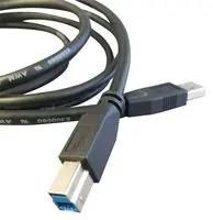 SUPERSPEED USB 3.0 CABLE TYPE A MALE / TYPE B MALE SC-3ABK006F