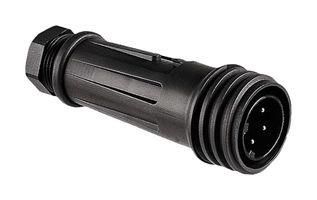 CIRCULAR CONNECTOR, RCPT, 3POS, CABLE PX0921/03/P/01