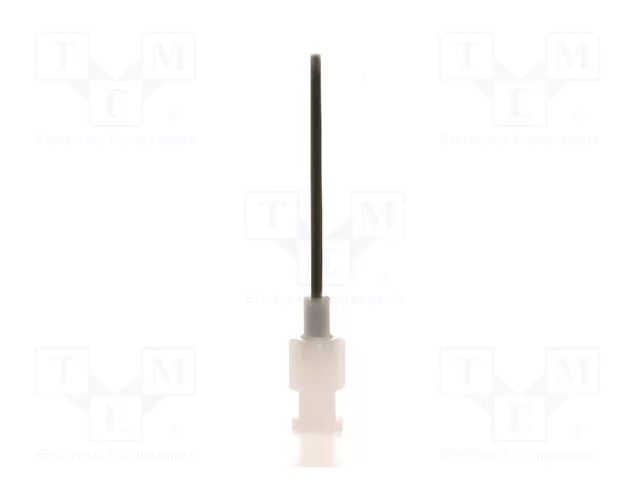 Needle: plastic flexible; 1.5"; Size: 15; straight; polypropylene METCAL 915150-PTS