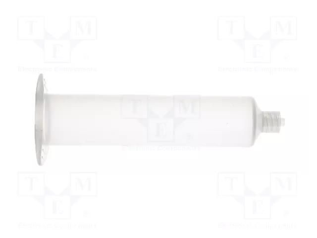 Syringe body; 30ml; natural; Luer Lock; for dispensers METCAL 930-N