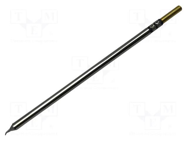 Tip; bent conical; 0.4mm; 468°C; for soldering station METCAL CVC-8CN0004R