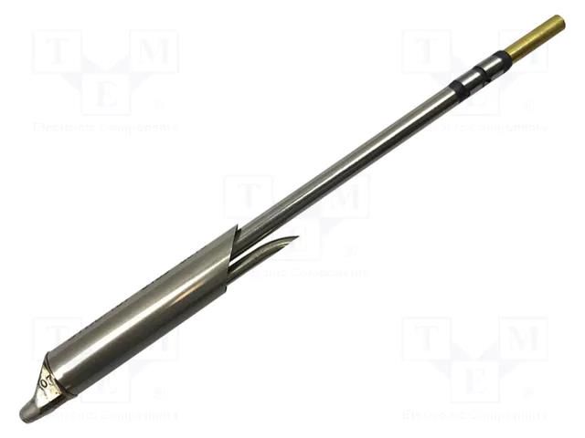 Tip: for desoldering irons; 2.41x3.18mm; 413°C METCAL DSC-7CN0024S