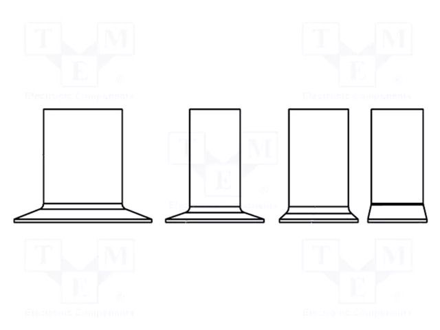 Vacuum cup kit; for vaccum pickup,for hot air station; 4pcs. METCAL HCTA-VC-KIT