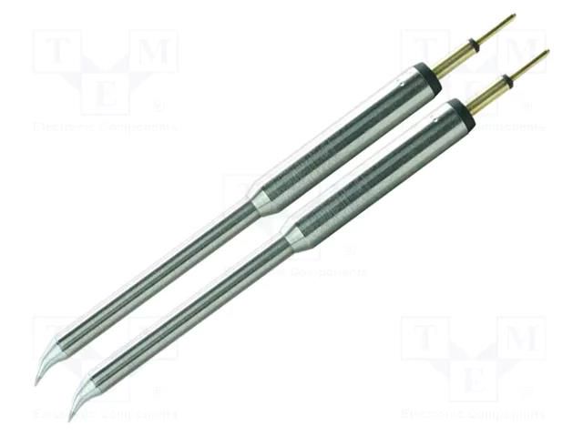 Tip; bent conical; 0.2mm; 413°C; for hot tweezers METCAL UFT-7CN5502R