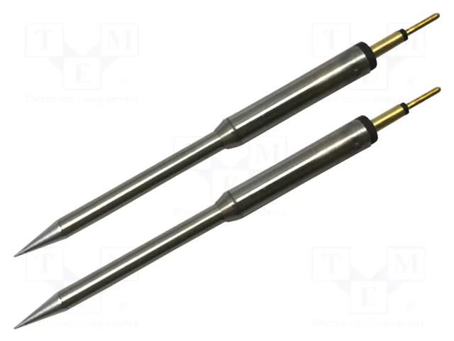 Tip; conical; 0.4mm; 413°C; for hot tweezers; SmartHeat® METCAL UFT-7CN8004S