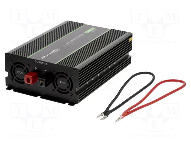 Converter: DC/AC; 2kW; Uout: 230VAC; 24VDC; 210x330x90mm; Ppeak: 4kW QOLTEC QOLTEC-51939
