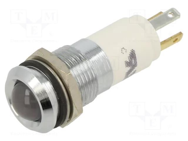 Indicator: LED; red/green/yellow; 24VDC; Ø14mm CML INNOVATIVE TECHNOLOGIES 19240354