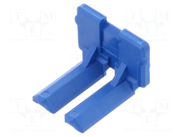 Secondary lock; PIN: 6; blue; JPT,MCP 2.8,x-965641-x TE Connectivity 968271-1