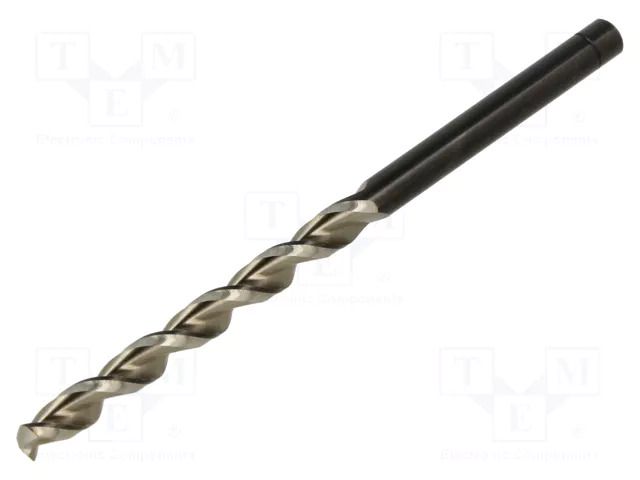 Drill bit; for metal; Ø: 4mm; L: 75mm; Working part len: 43mm ALPEN-MAYKESTAG ALP.18300400100
