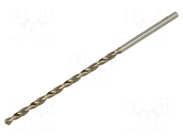 Drill bit; for metal; Ø: 5mm; L: 132mm; high speed steel; HSS SUPER ALPEN-MAYKESTAG ALP.55100500100