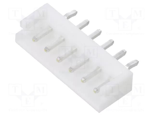 Connector: wire-board; socket; male; PIN: 6; EH; 3A; 250V; straight JST B6B-EH-A