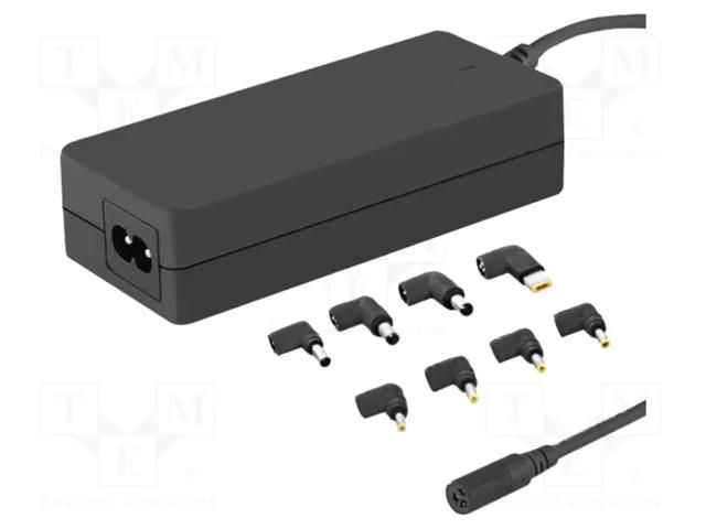 Power supply: switching; 18.5VDC,; 3.5A; 65W; 220÷240VAC QOLTEC ZSI-50011