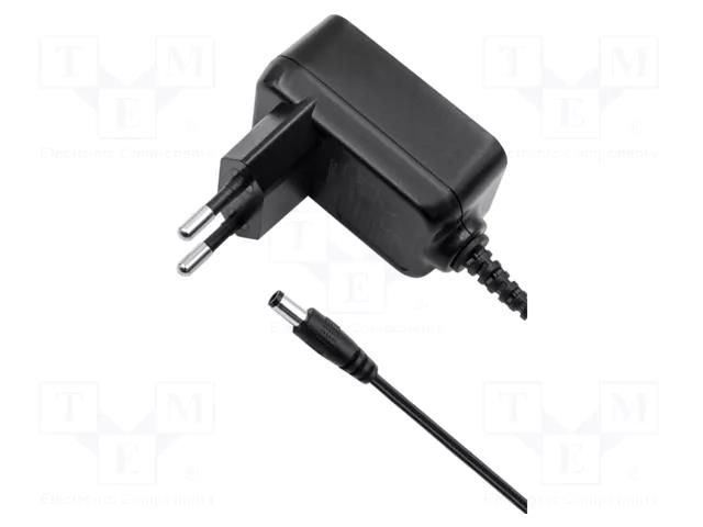 Power supply: switching; mains,plug-in; 5VDC; 2A; 10W; Out: 5,5/2,1 QOLTEC ZSI-50771