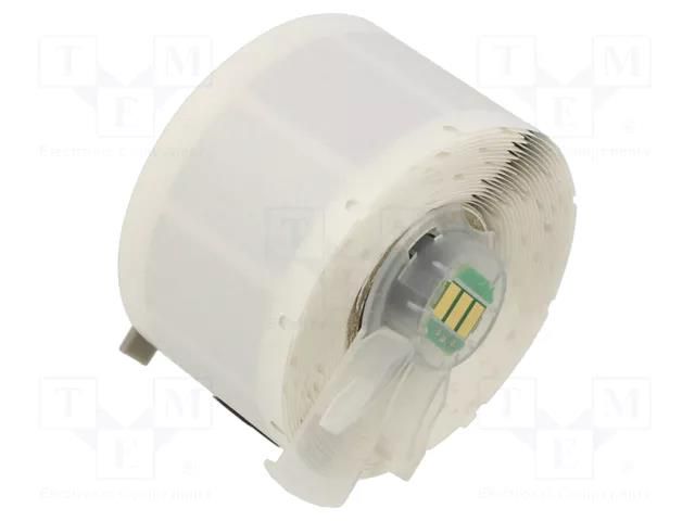 Label; 27mm; white; H: 18mm BRADY M6-04-7593-WT
