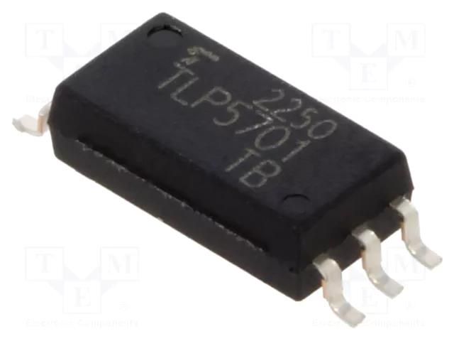 Optocoupler; SMD; Ch: 1; OUT: IGBT driver; 5kV; SO6L; 20kV/μs; PIN: 6 TOSHIBA TLP5701-TP.E-T