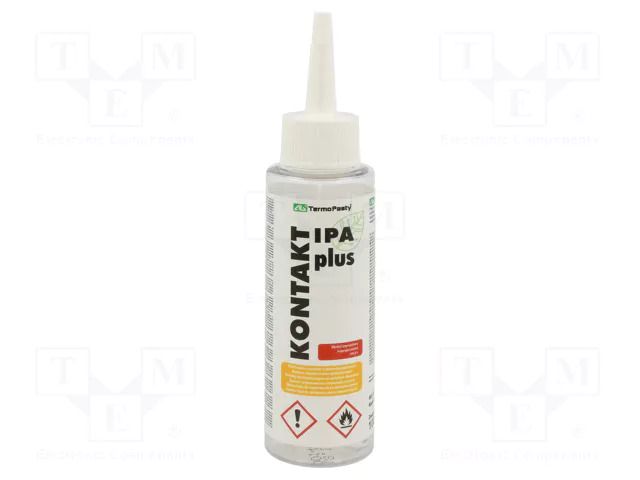 Isopropyl alcohol; KONTAKT IPA Plus; 100ml; liquid; colourless AG TERMOPASTY IPA-100ML