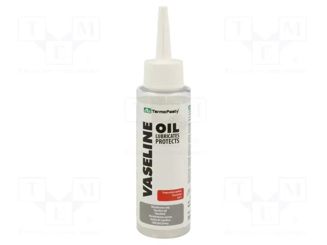 Oil; colourless; vaseline; liquid; plastic container; 100ml AG TERMOPASTY OIL-VAS/100