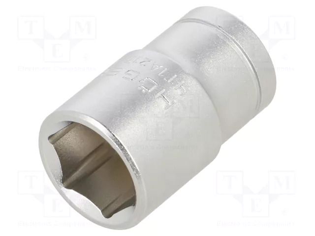 Socket; 6-angles,socket spanner; HEX 17mm; 1/2" HÖGERT TECHNIK HT1A217