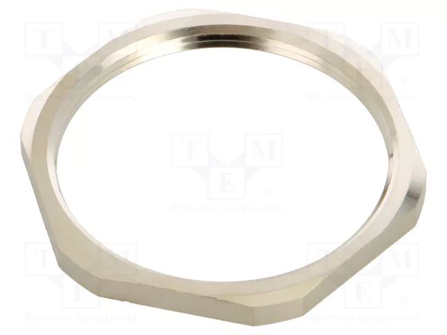 Nut; PG42; brass; 60mm; Thread: PG; Plating: nickel; SKINDICHT® LAPP LP-52003570