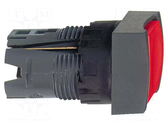 Switch: push-button; 16mm; Stabl.pos: 1; red; none; Harmony XB6 SCHNEIDER ELECTRIC ZB6CA4