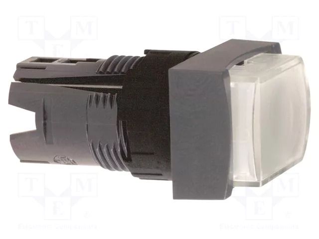 Switch: push-button; 16mm; Stabl.pos: 1; white; ZB6Z; Harmony XB6 SCHNEIDER ELECTRIC ZB6DE1